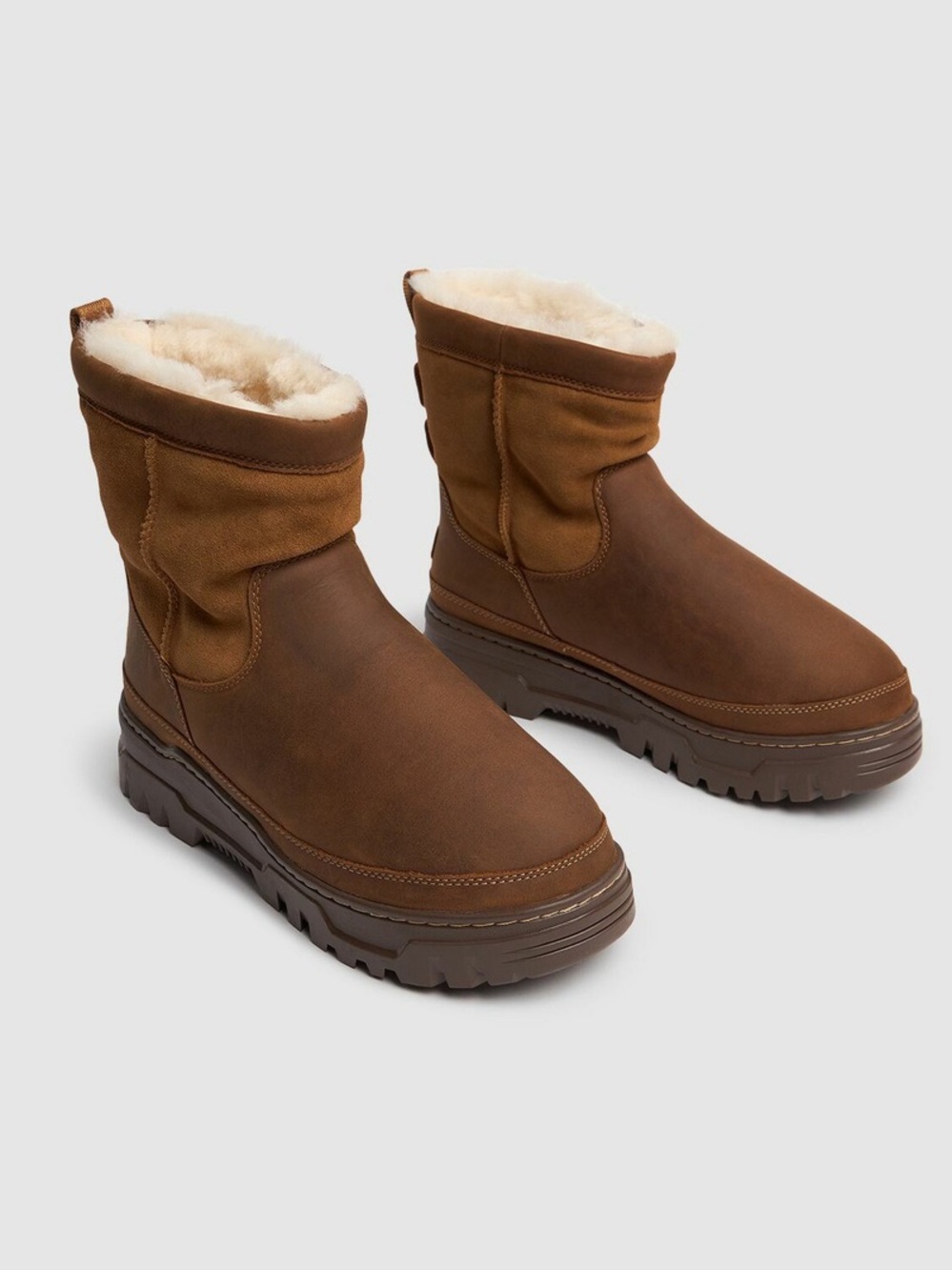 UGG NOIRA BOOTS RUGGED BIKER Waterproof Boots 11